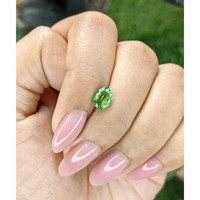 1.05 Ct. Tsavorite Garnet from Tanzania Life Style