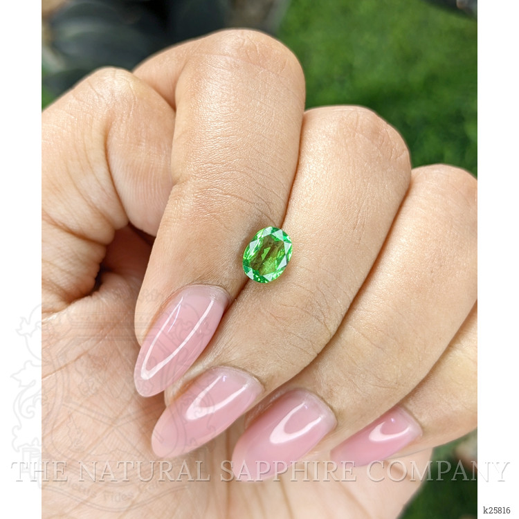 1.05 Ct. Tsavorite Garnet from Tanzania