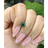 1.08 Ct. Tsavorite Garnet from Tanzania Life Style