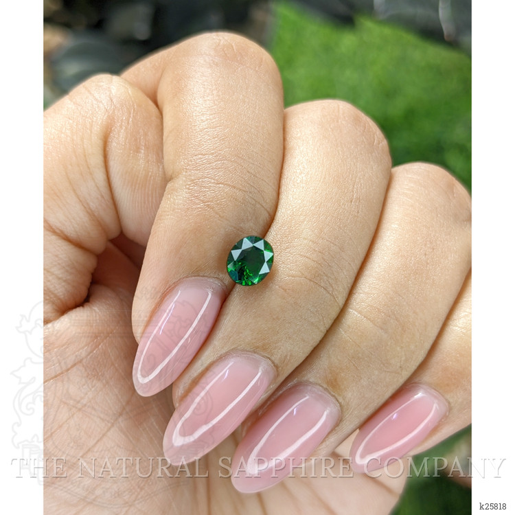 1.08 Ct. Tsavorite Garnet from Tanzania
