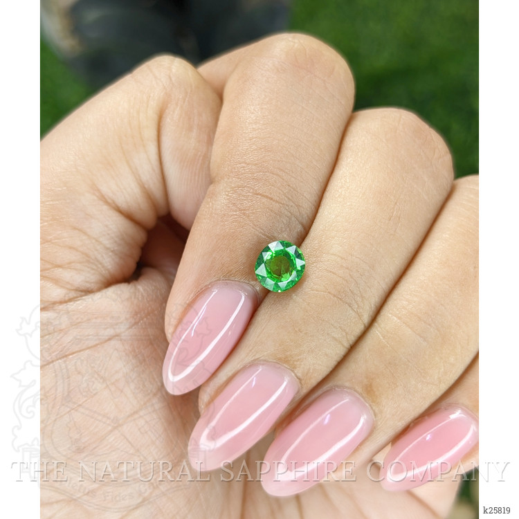 1.06 Ct. Tsavorite Garnet from Tanzania