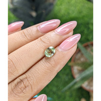 1.41 Ct. Yellowish Green Chrysoberyl from Tanzania Life Style
