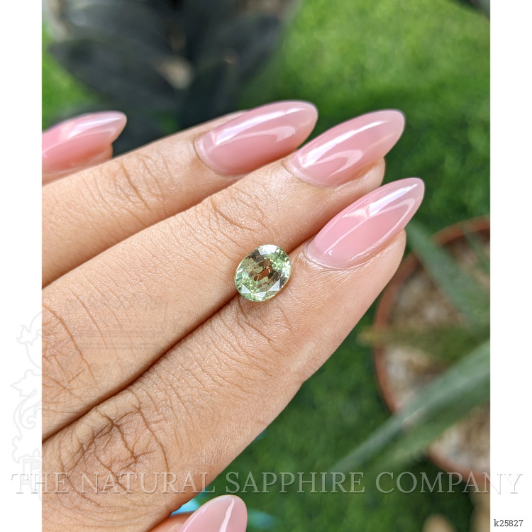 1.41 Ct. Yellowish Green Chrysoberyl from Tanzania