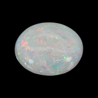 2.34 Ct. Cabochon White Opal from Australia Video