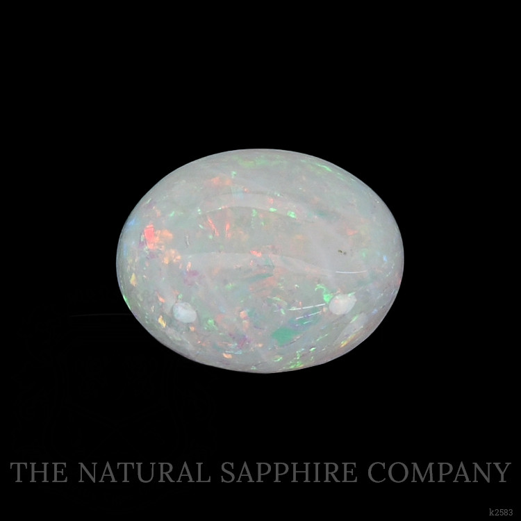 2.34 Ct. Cabochon White Opal from Australia