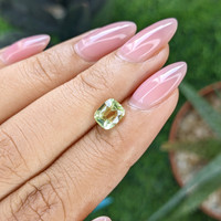 1.63 Ct. Yellowish Green Chrysoberyl from Tanzania Life Style