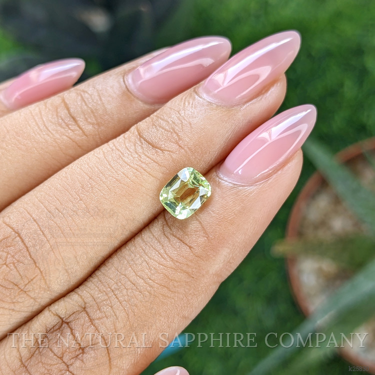 1.63 Ct. Yellowish Green Chrysoberyl from Tanzania