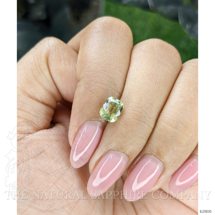 1.63 Ct. Yellowish Green Chrysoberyl from Tanzania