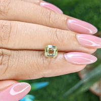 1.79 Ct. Yellowish Green Chrysoberyl from Tanzania Life Style