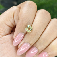 1.79 Ct. Yellowish Green Chrysoberyl from Tanzania Life Style