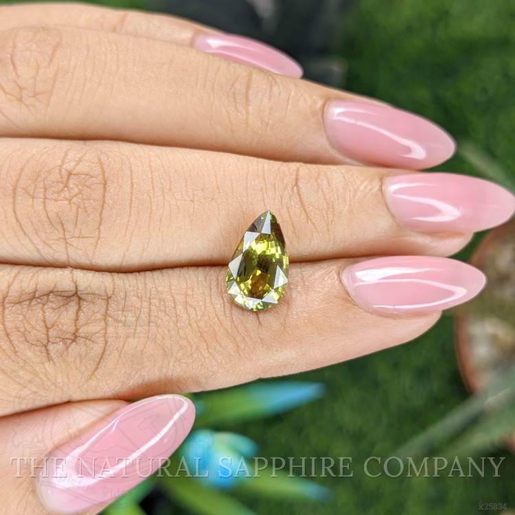 2.62 Ct. Yellowish Green Chrysoberyl from Tanzania