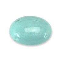 7.21 Ct. Greenish Blue Cabochon Turquoise from Persia(Iran) Video