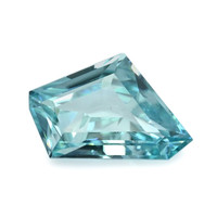 1.29 Ct. Greenish Blue Zircon from Ceylon (Sri Lanka) Video