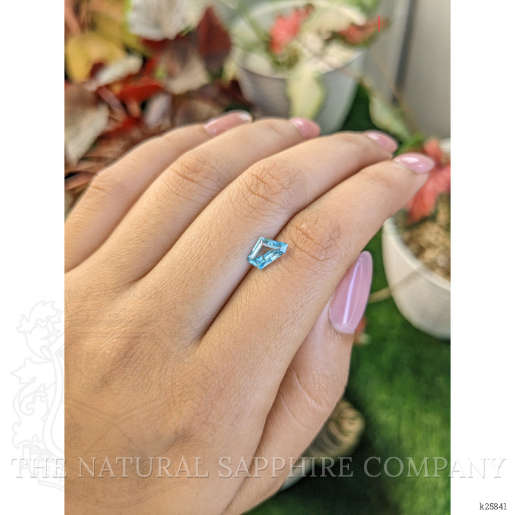 1.29 Ct. Greenish Blue Zircon from Ceylon (Sri Lanka)