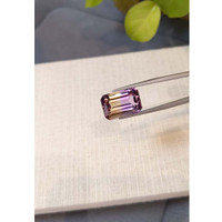 13.47 Ct. Bi Color Ametrine from Bolivia Life Style