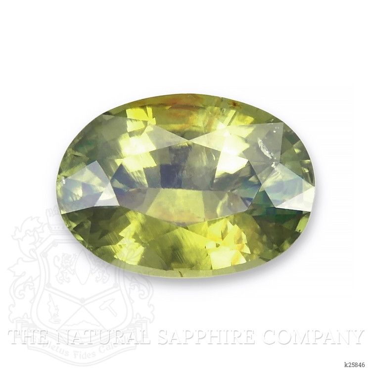 1.82 Ct. Yellowish Green Zircon from Ceylon (Sri Lanka)