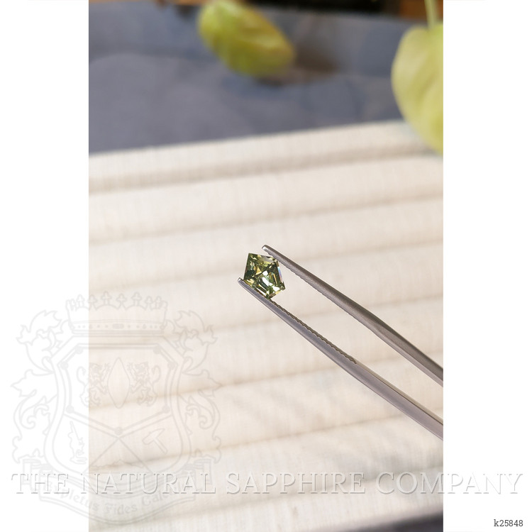 0.90 Ct. Greenish Yellow Zircon from Ceylon (Sri Lanka)