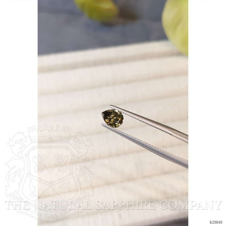 1.13 Ct. Yellowish Brown Zircon from Ceylon (Sri Lanka)