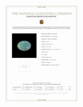 0.55 Ct. White Opal from Australia Scan Report