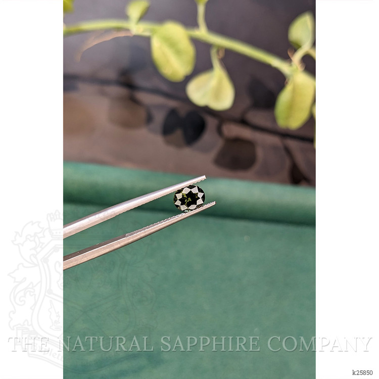 1.15 Ct. Green Zircon from Ceylon (Sri Lanka)