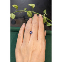1.23 Ct. Purple Spinel from Ceylon (Sri Lanka) Life Style