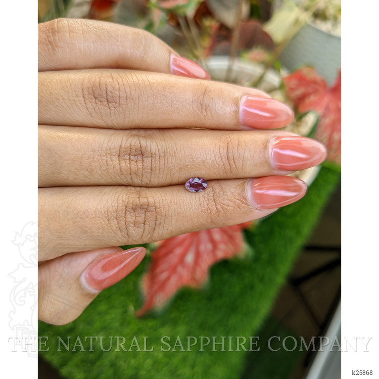 0.43 Ct. Pinkish Purple Spinel from Ceylon (Sri Lanka)