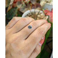 0.70 Ct. Greenish Blue Spinel from Ceylon (Sri Lanka) Life Style
