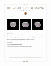 1.16 Ct. Cabochon White Opal from Australia Appraisal