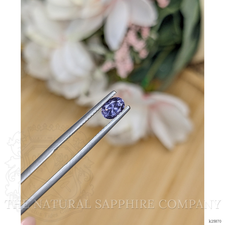 0.59 Ct. Purple Spinel from Ceylon (Sri Lanka)