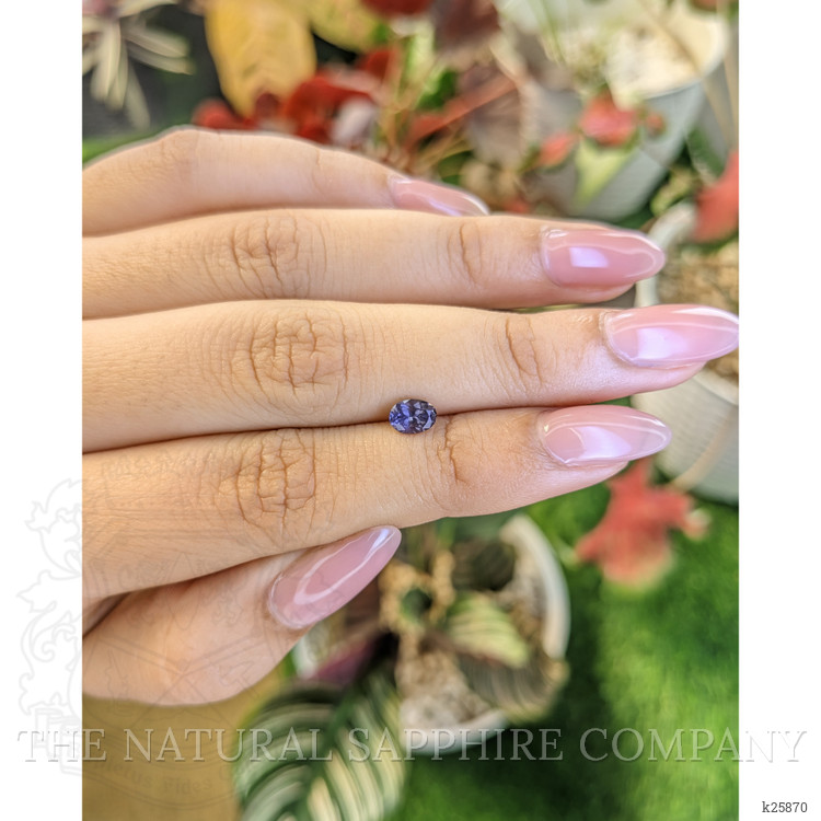 0.59 Ct. Purple Spinel from Ceylon (Sri Lanka)