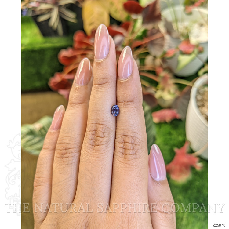 0.59 Ct. Purple Spinel from Ceylon (Sri Lanka)