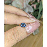 0.82 Ct. Blue Spinel from Ceylon (Sri Lanka) Life Style
