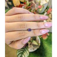 0.99 Ct. Purple Spinel from Ceylon (Sri Lanka) Life Style
