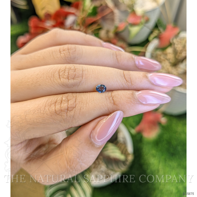 0.40 Ct. Blue Spinel from Ceylon (Sri Lanka)