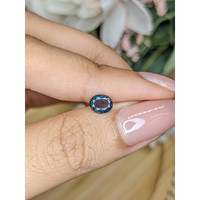 0.67 Ct. Greenish Blue Spinel from Ceylon (Sri Lanka) Life Style