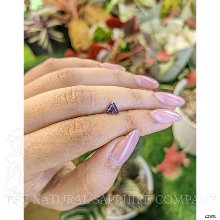 0.63 Ct. Pinkish Purple Spinel from Ceylon (Sri Lanka)