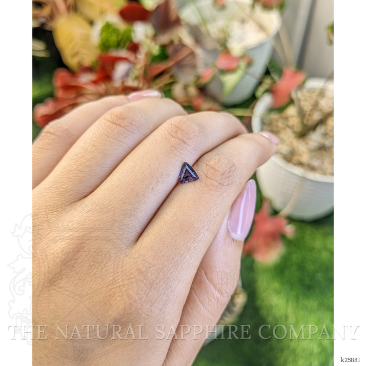 0.63 Ct. Pinkish Purple Spinel from Ceylon (Sri Lanka)