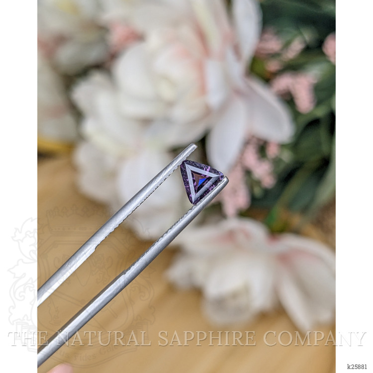 0.63 Ct. Pinkish Purple Spinel from Ceylon (Sri Lanka)
