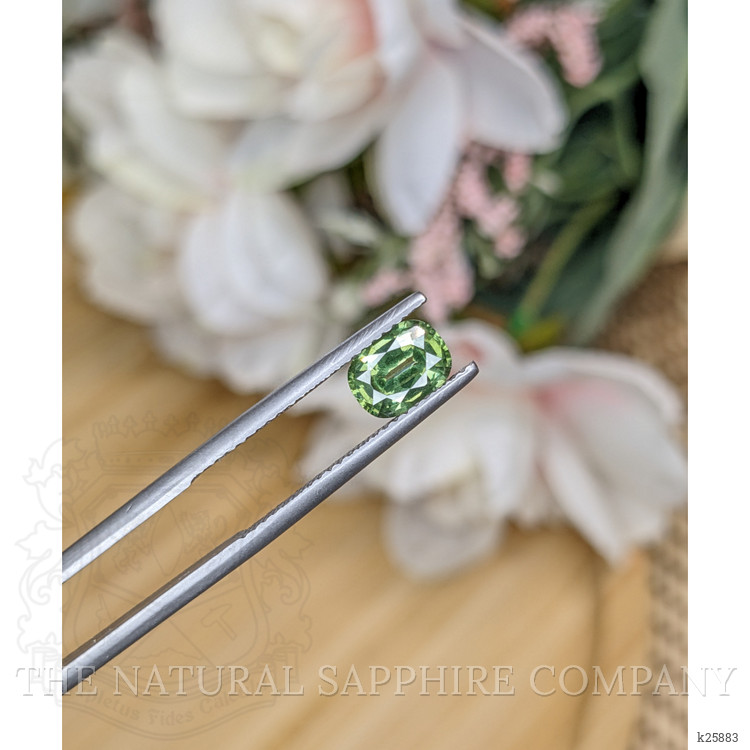 1.17 Ct. Green Zircon from Ceylon (Sri Lanka)