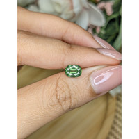 1.17 Ct. Green Zircon from Ceylon (Sri Lanka) Life Style