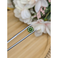 1.38 Ct. Green Zircon from Ceylon (Sri Lanka) Life Style