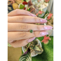 1.38 Ct. Green Zircon from Ceylon (Sri Lanka) Life Style