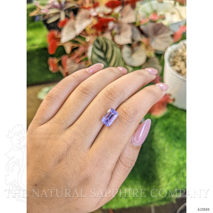 3.85 Ct. Purple Spinel from Ceylon (Sri Lanka)