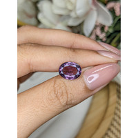 3.55 Ct. Pinkish Purple Spinel from Ceylon (Sri Lanka) Life Style