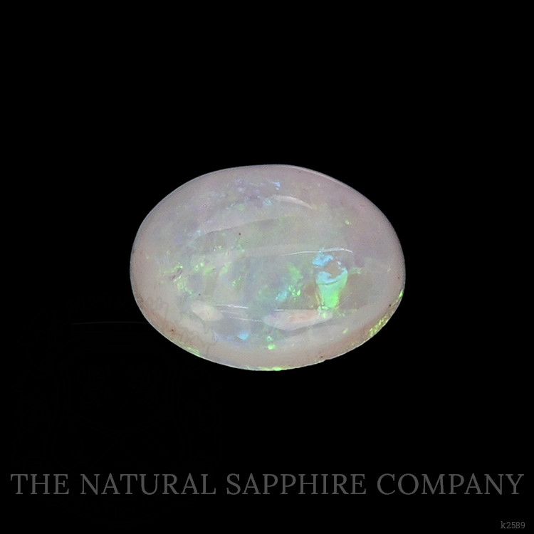 0.59 Ct. Cabochon White Opal from Australia