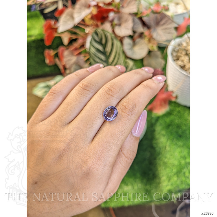 3.58 Ct. Purple Spinel from Ceylon (Sri Lanka)