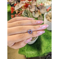3.58 Ct. Purple Spinel from Ceylon (Sri Lanka) Life Style
