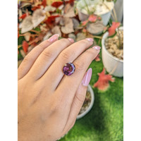 7.20 Ct. Purplish Pink Spinel from Ceylon (Sri Lanka) Life Style