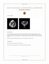 0.62 Ct. Rainbow Moonstone from Ceylon (Sri Lanka) Appraisal
