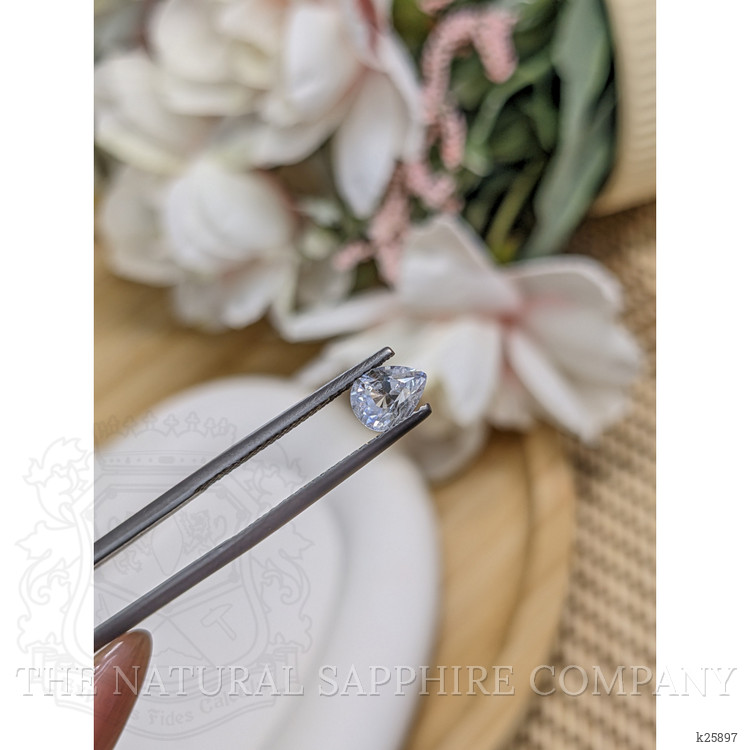 0.85 Ct. Blue Flash Moonstone from Ceylon (Sri Lanka)